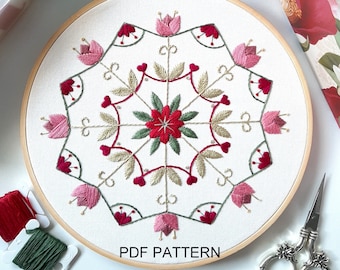 Satin Bloom Mandala