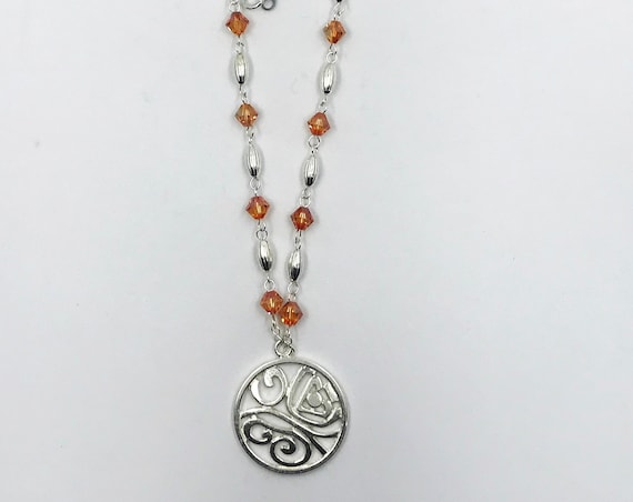 20.5" Swarovski crystal necklace