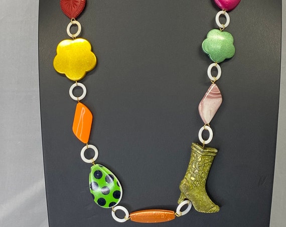 32" statement necklace