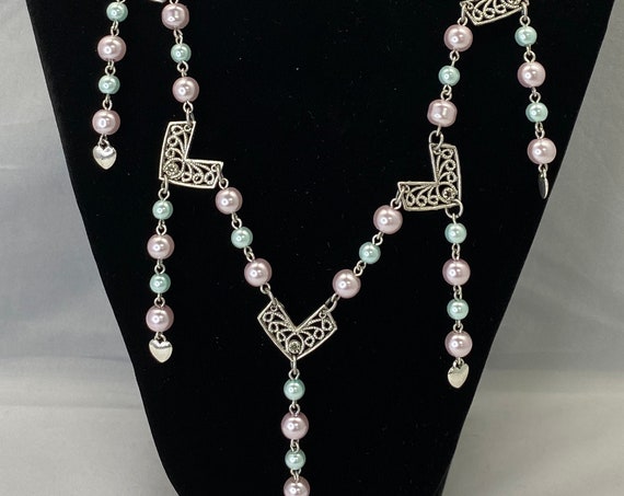 21" pearl necklace