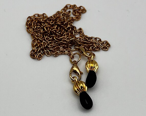 27.5" gold eyeglass chain