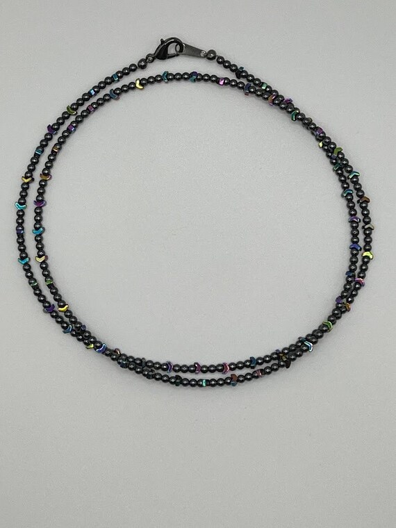 24" hemalyke bead necklace