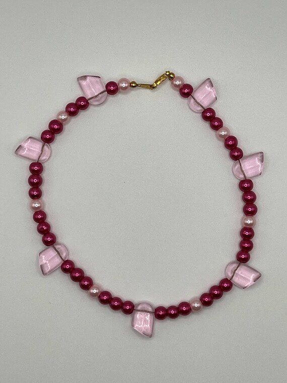 12.5" wrap around pinks bracelet