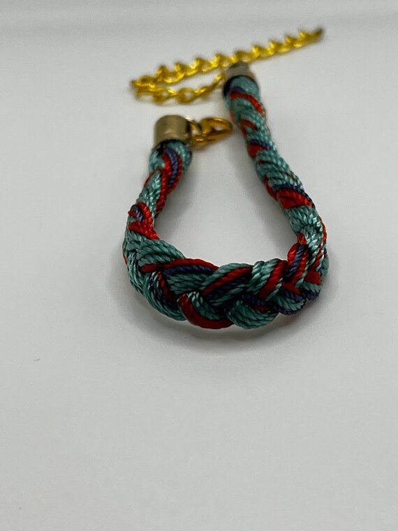 6.5" braided rope bracelet