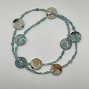 31&quot; aqua necklace