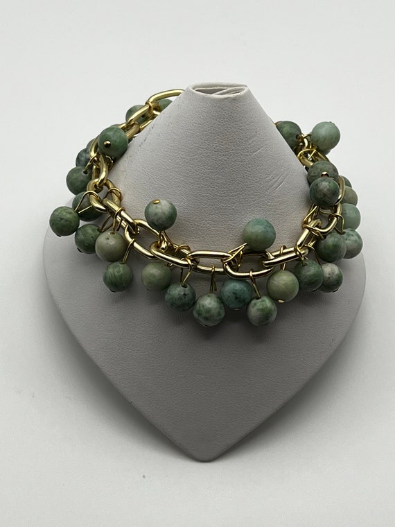 8" Ching Hai jade bracelet