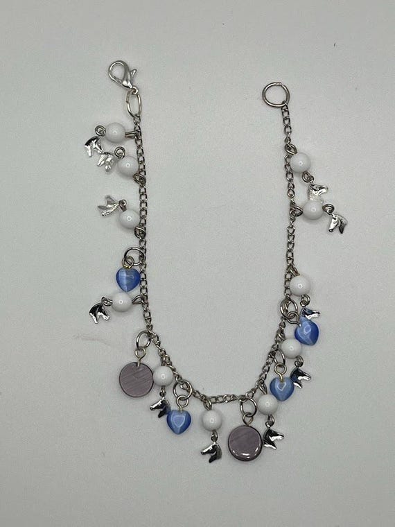 8" horse head charm bracelet