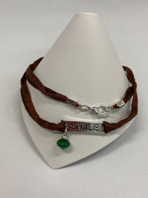 22" SMILE wrap bracelet