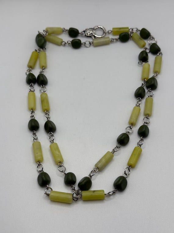 36" serpentine necklace