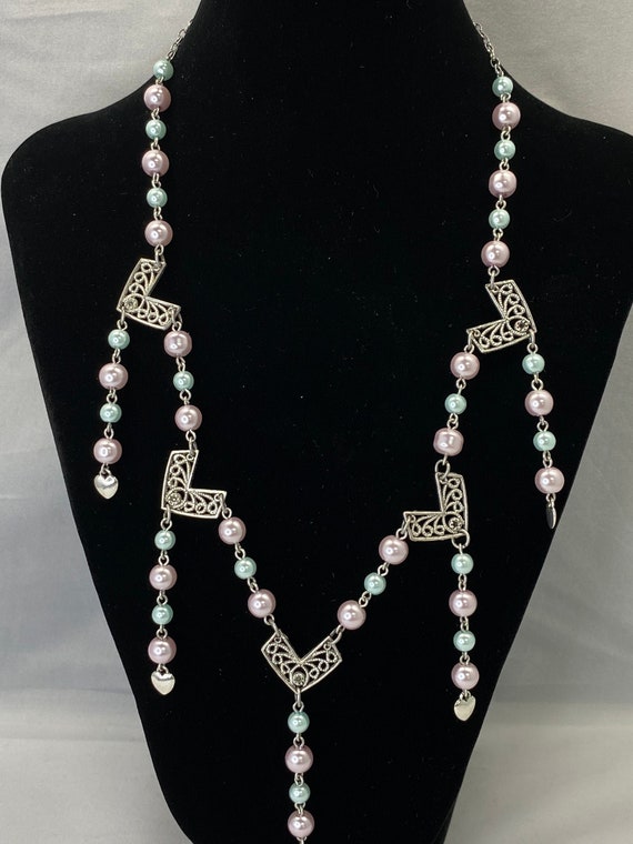 21" pearl necklace