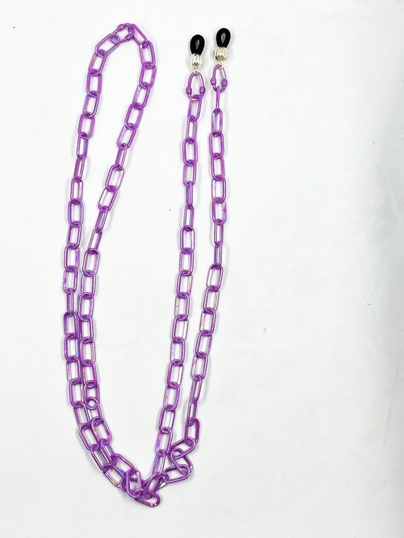 35" shimmer eyeglass chain