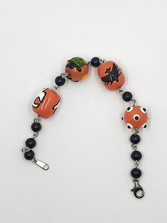 8" Halloween bracelet