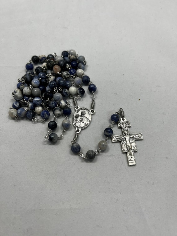 30.5" 7 decade Franciscan crown rosary