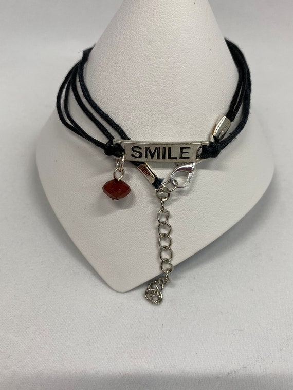 16" wrap smile bracelet
