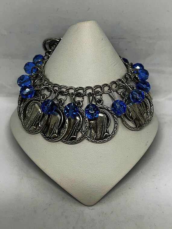 7" Madonna charm bracelet