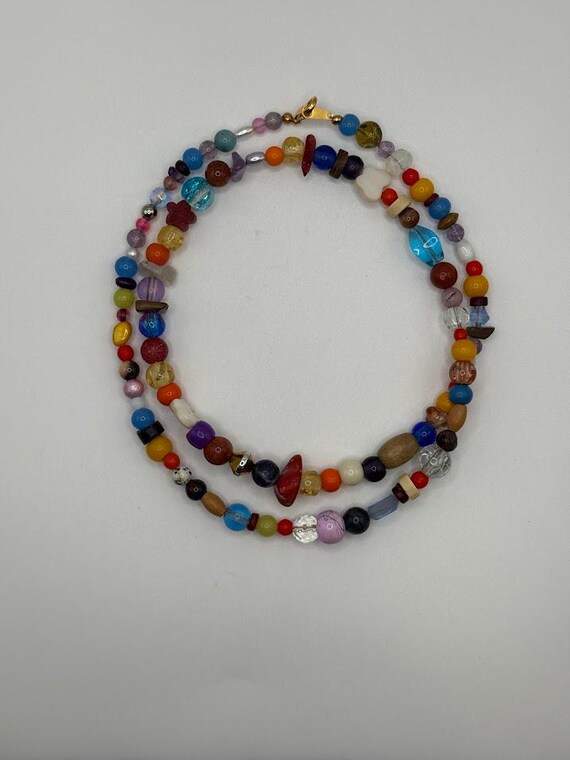 25.5" multi everything necklace