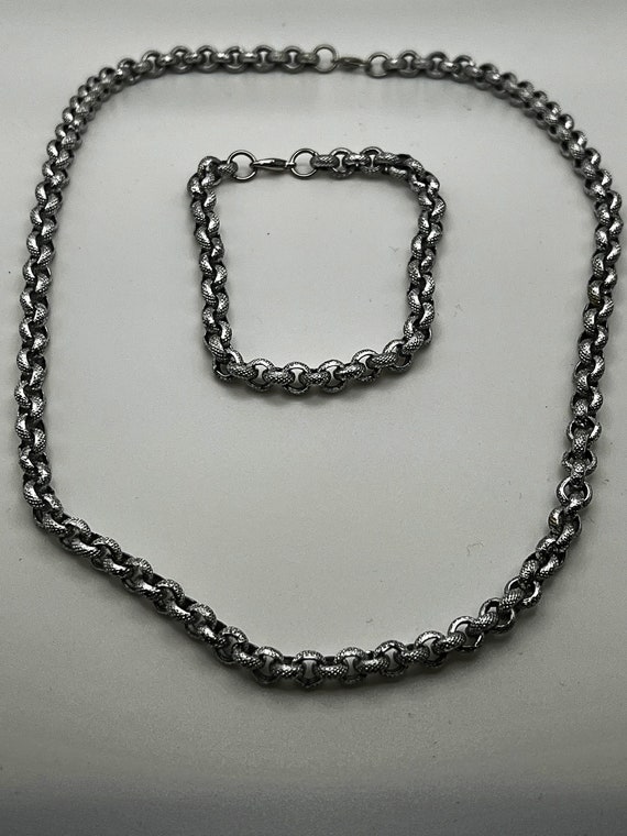 22" necklace 8.5" bracelet set