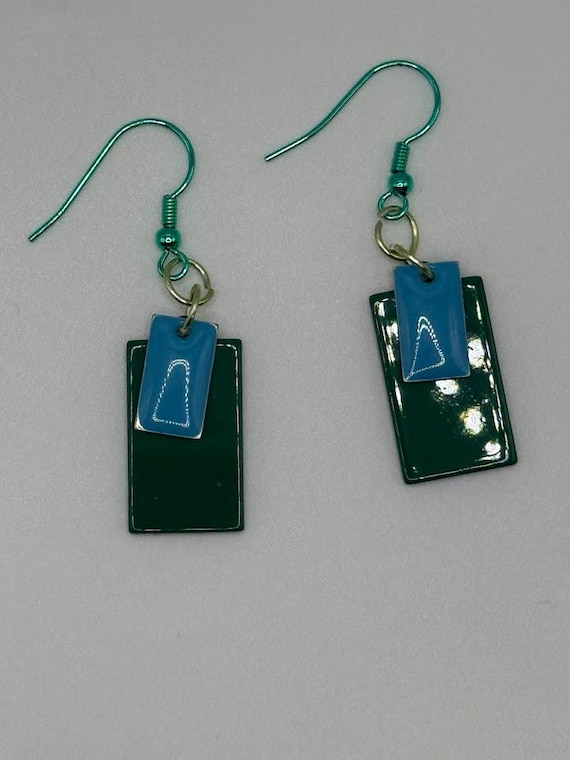Rectangle drop earrings (3 options)
