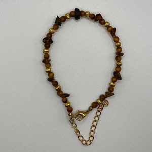 7.5&quot; tigereye bracelet