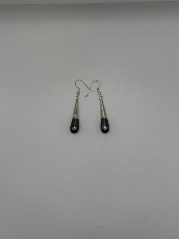 2" teardrop earrings