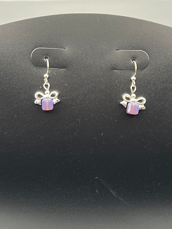 Swarovski crystal present earrings