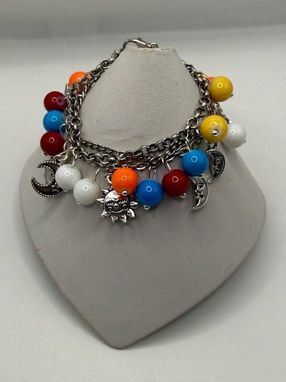 5.5" celestial charm bracelet