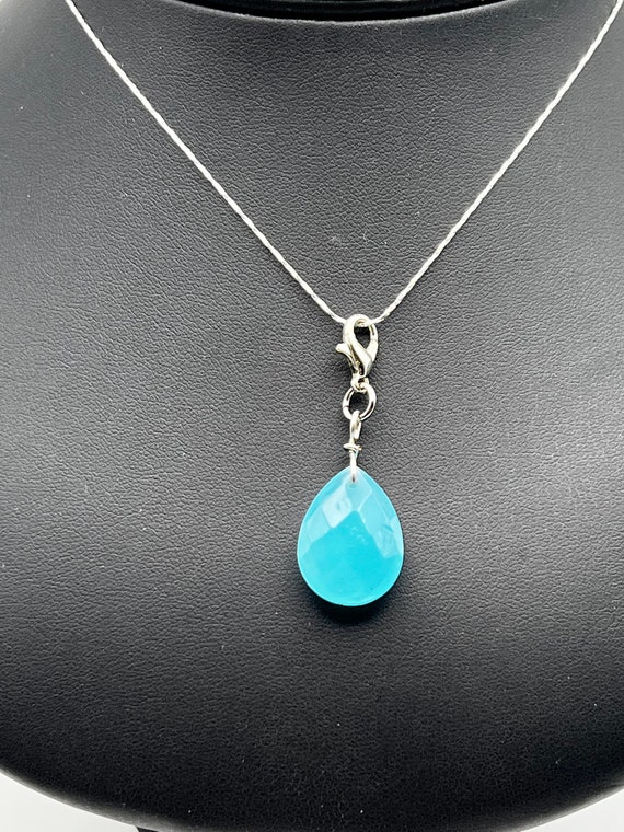 20" pendant on silver chain