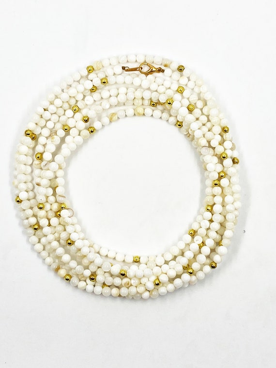 102" Mother of pearl necklace