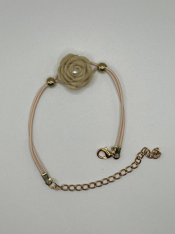 6" rose bracelet