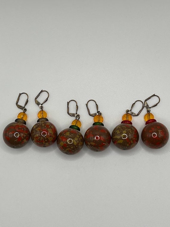 Large ball earrings (3 options)