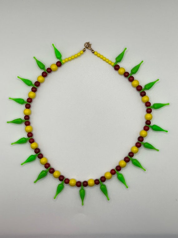 17"  chili pepper necklace