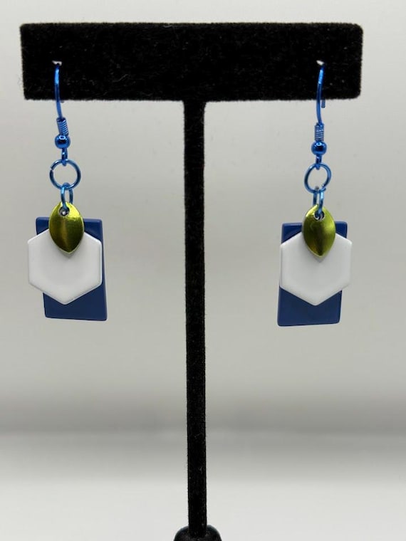 Rectangle drop earrings (3 options)