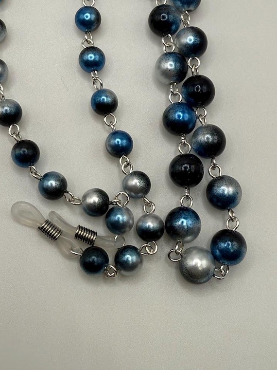 36" graduated acrylic pearl eyeglass chain (5 options)