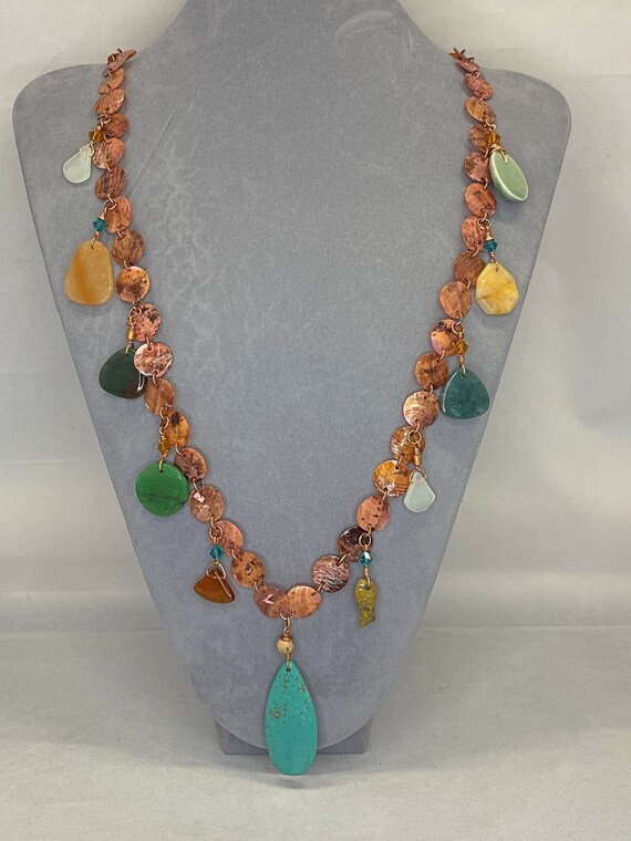 33" Shell coin necklace