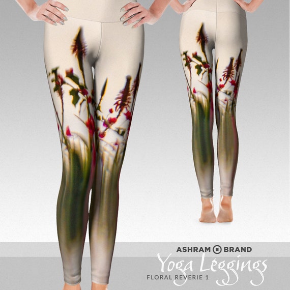 floral workout pants