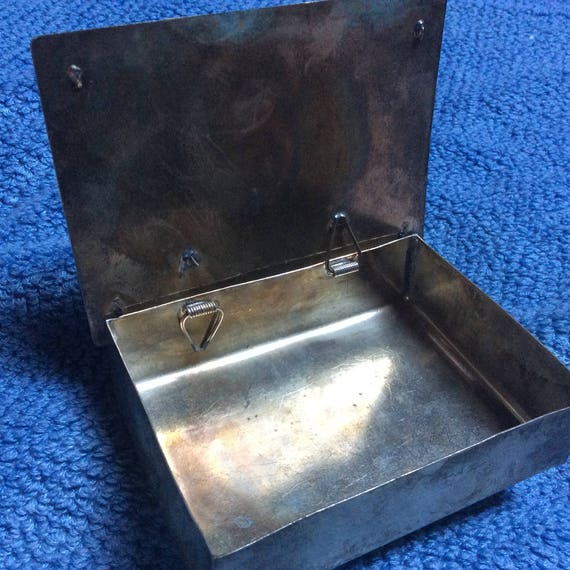 Metal Trinket Box Jewelry Box Earth Angel Etsy