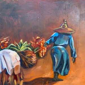 Jamaican Flea Market. Fine art print. Home decor. Wall art.