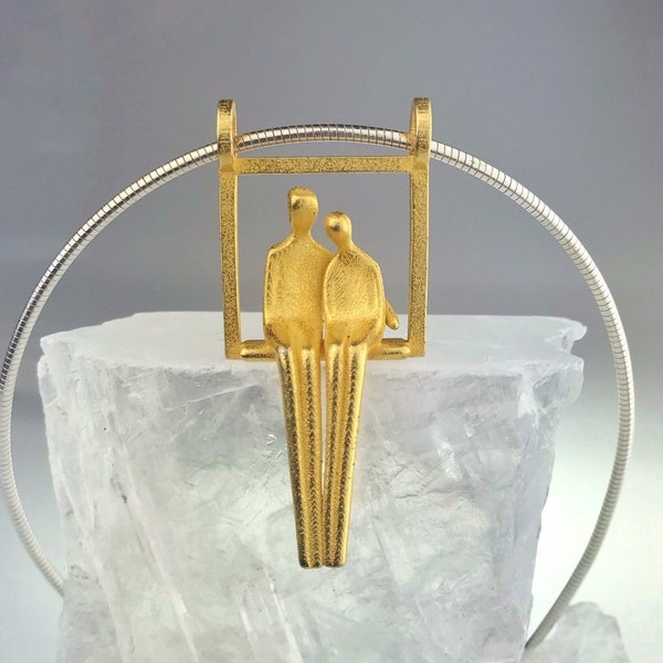 Sculptural Necklace Etsy