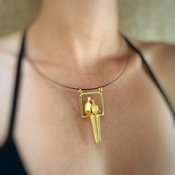 Sculptural Necklace Etsy