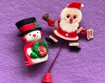 Vintage Santa Brooch Lot - Etsy Vintage Santa Brooch Lot - Etsy