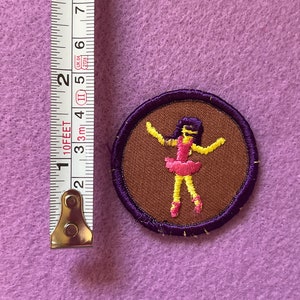 Vintage Girl Scout Patch | 1980s Collectible Applique image 4