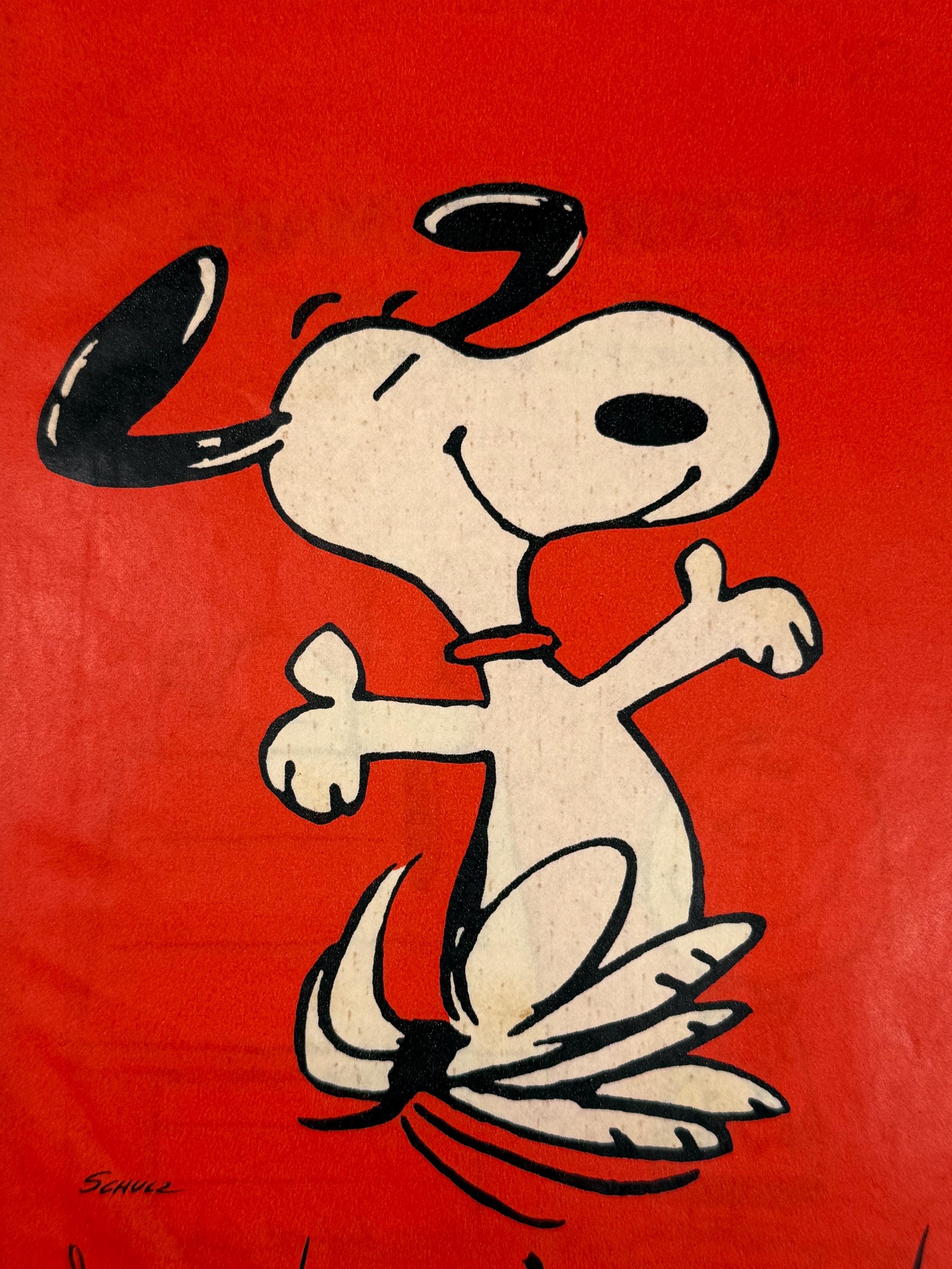 ベルディング　本革バック　スヌーピー　BELDING ビンテージ　処分価格 70s Snoopy Bag - Etsy