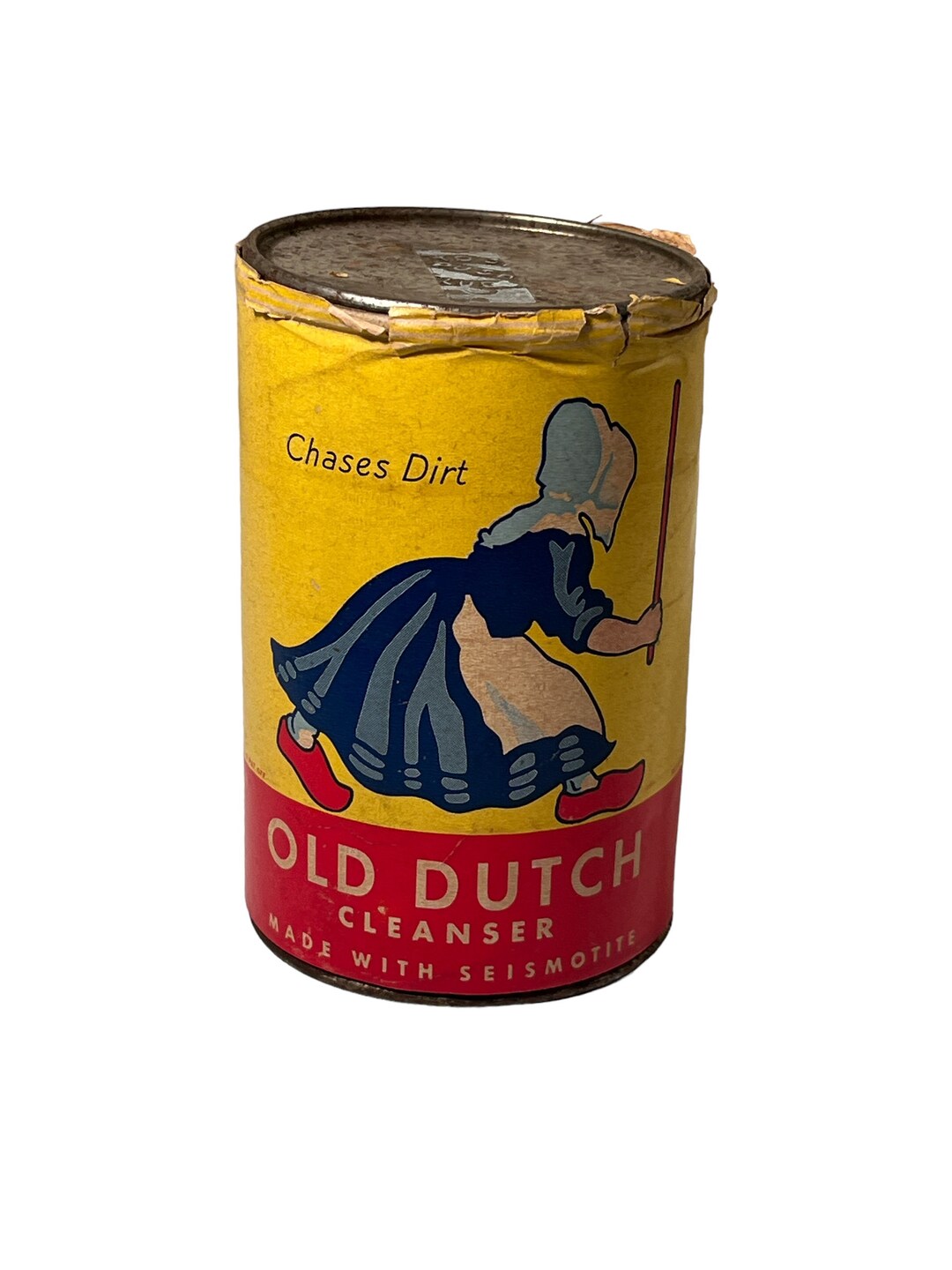Vintage 1937 OLD DUTCH Cleaner | 12 Oz Can | New Old Stock | Kitchen ...