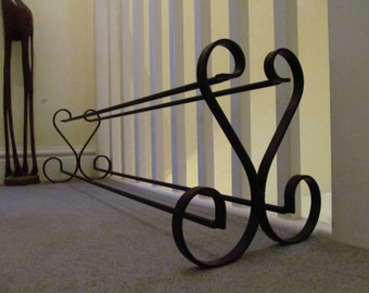 Wrought Iron Shoe Rack Extra Large version, metal shoe rack, shoe storage, porch, hallway, cuboard storage, wrought iron decor, shoe stand.