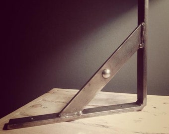 Wrought iron shelf brackets, kitchen, shelving, upcycling, bar shelving, mancave, metal brackets.