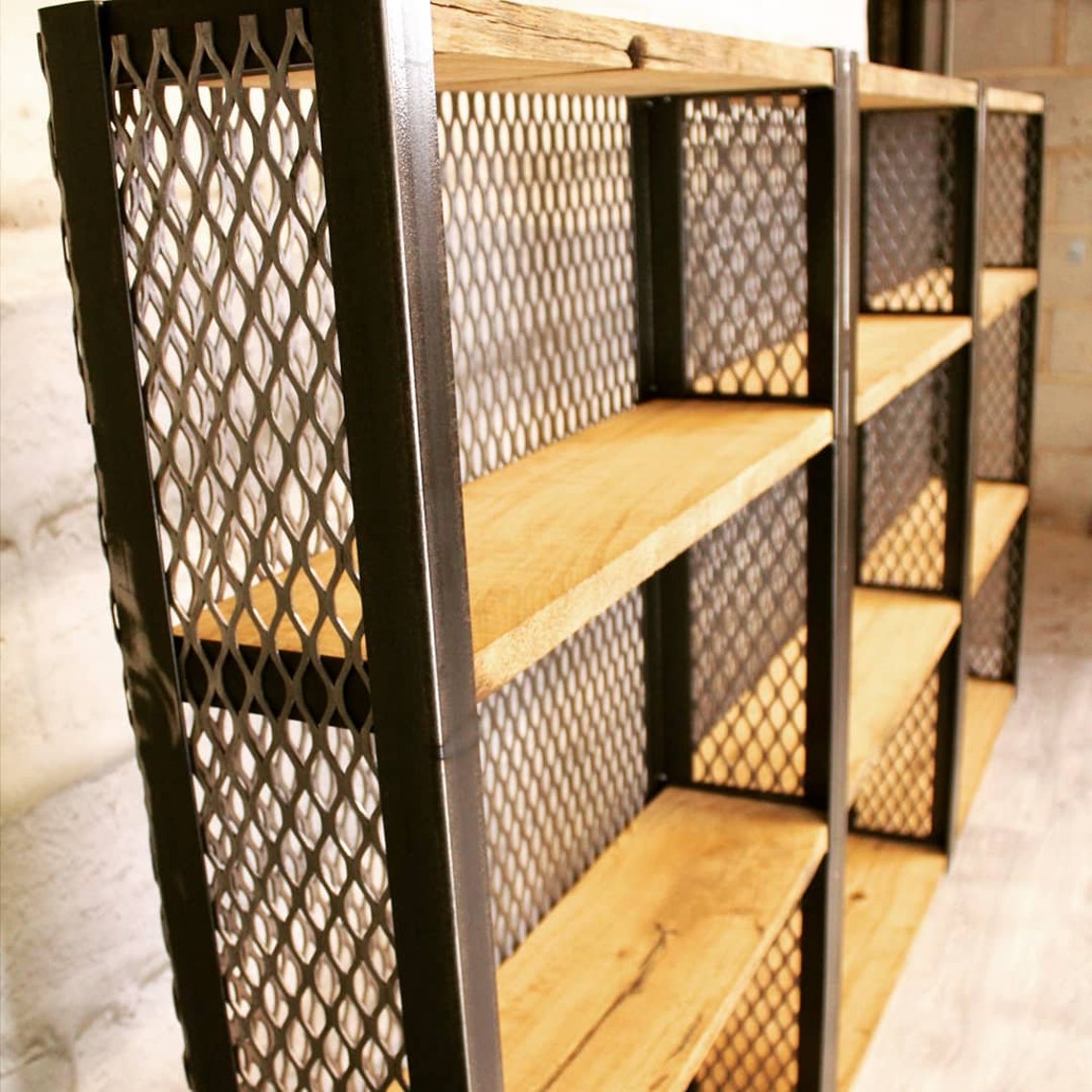 Industrial Bar Shelving Unit. Etsy UK