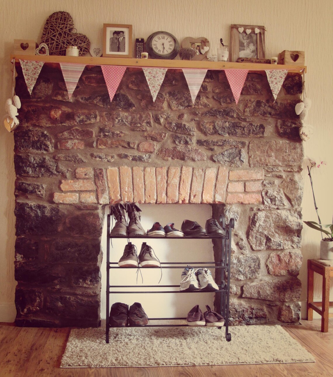 Metal Shoe Rack handmade Etsy UK