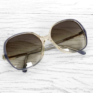 Womens Oval Amber Tint Sunglasses - Etsy display picture 3