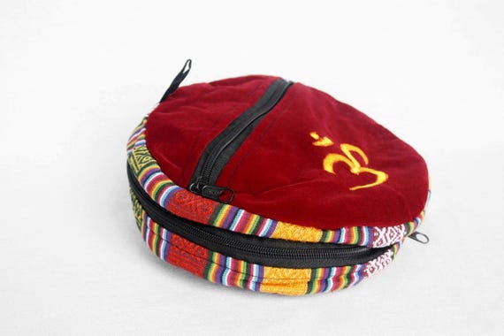 Vintage patchwork foldable backpack Hippie festiv… - image 5