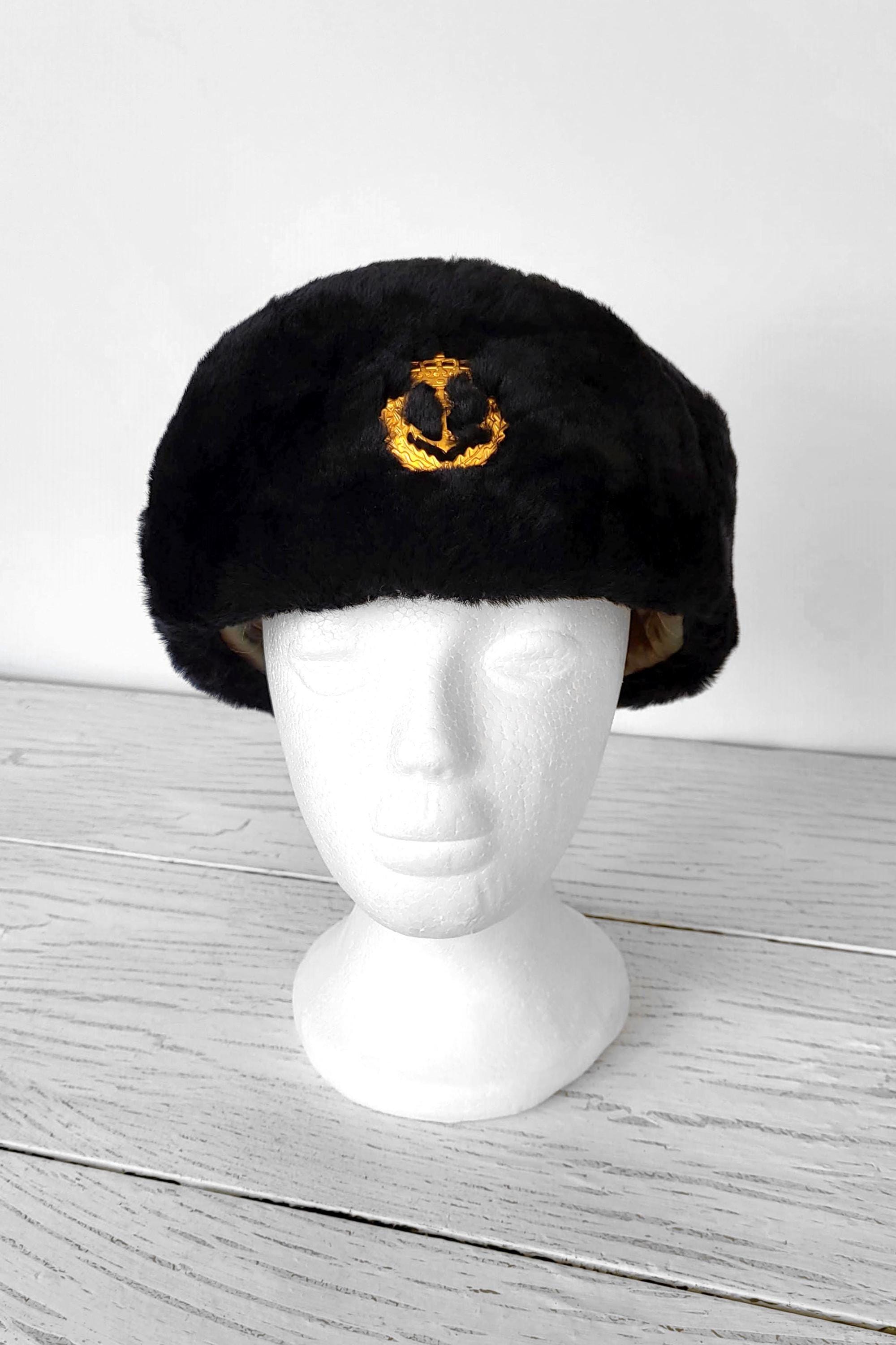 Casquette snapback vintage US Navy OSFA brodée made in USA visière Casquette snapback vintage US Navy OSFA brodée made in USA visière